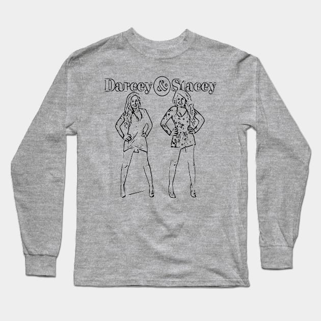 darcey and stacey Long Sleeve T-Shirt by Chyclop